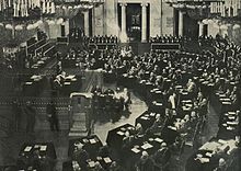 Першае ўрачыстае пасяджэнне рэфармаванага Дзяржаўнага Савета, Санкт-Пецярбург, 27 красавіка 1906 г.